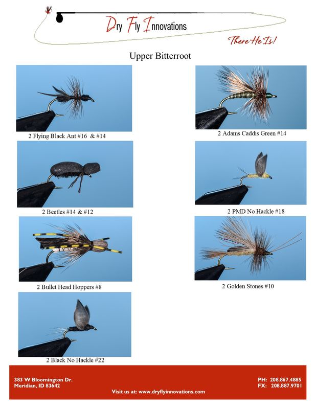 Bitterroot (Upper) River Pack