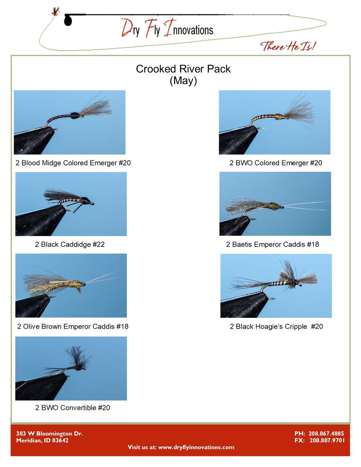 Crooked River Pack - May