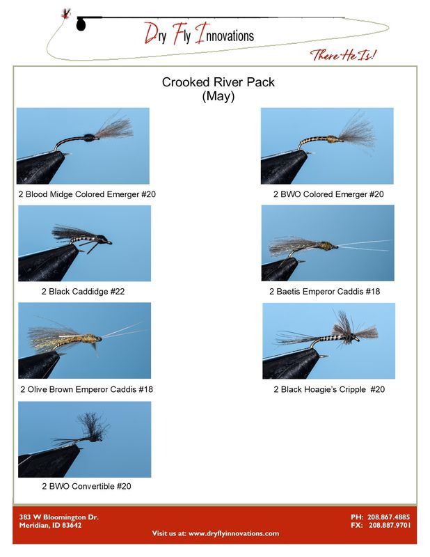 Crooked River Pack - May