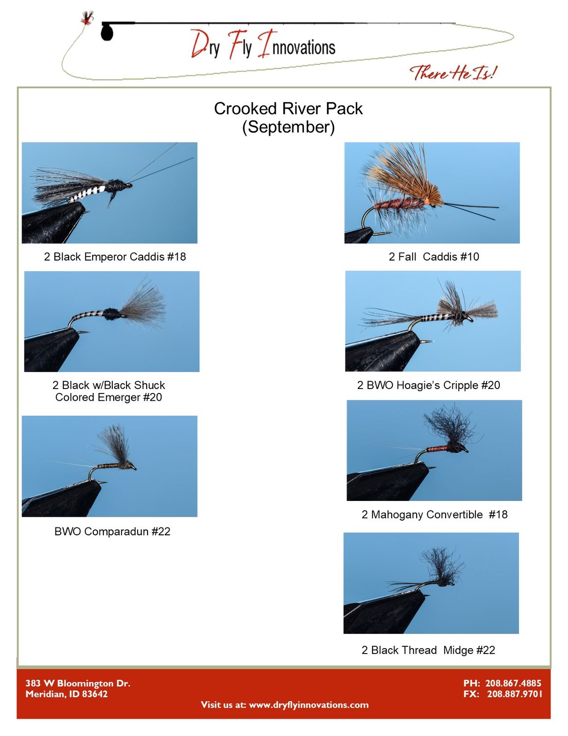 Crooked River Pack - September