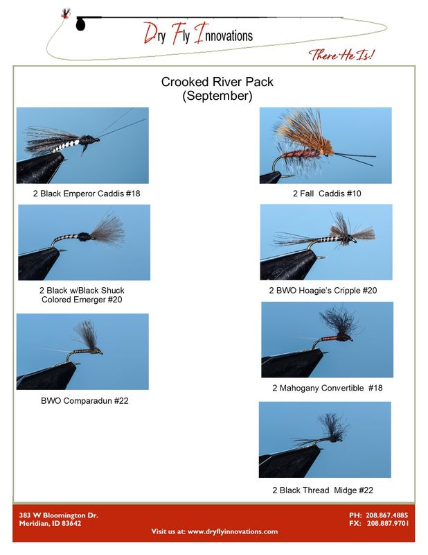 Crooked River Pack - September