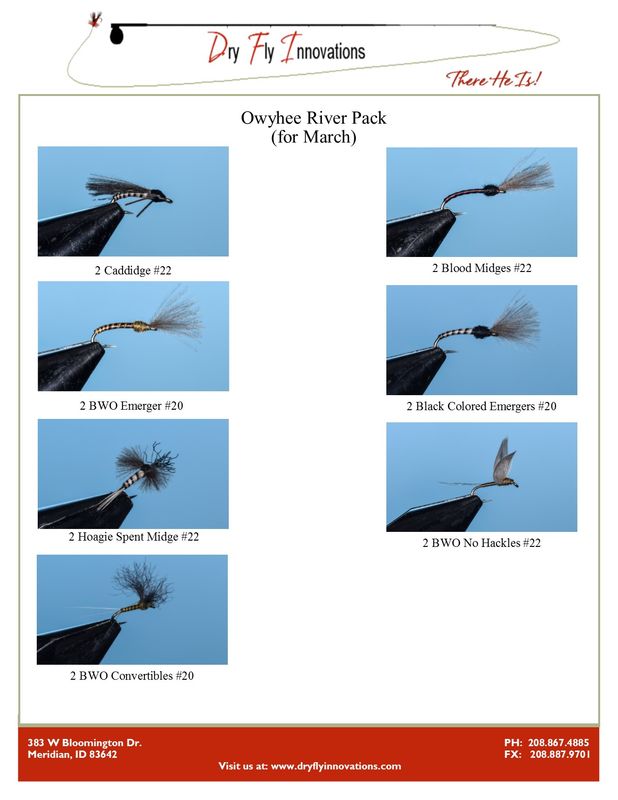 Owyhee River Pack - March