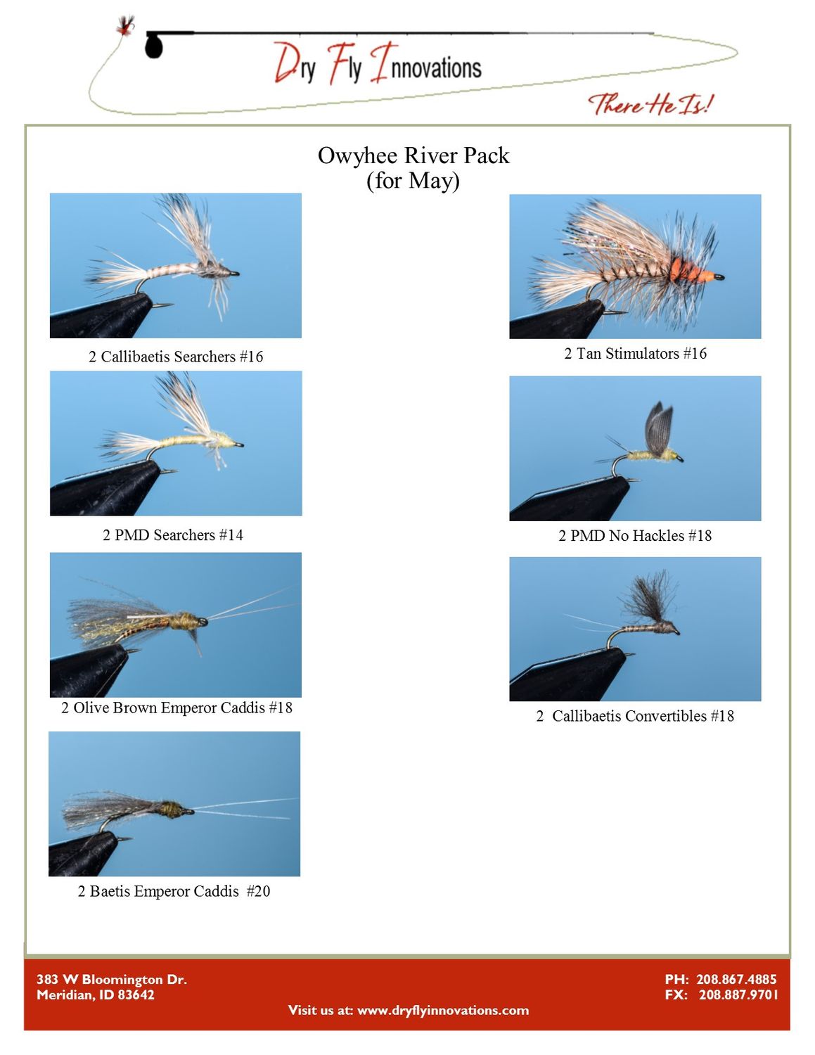 Owyhee River Pack - May