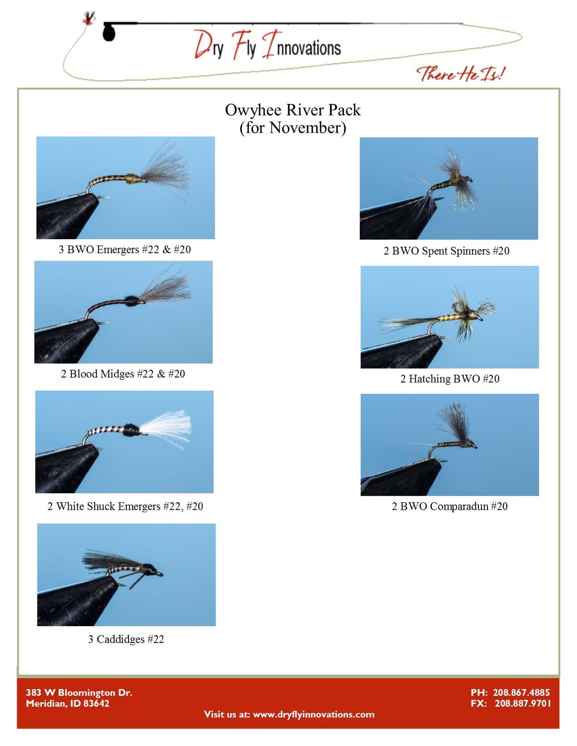 Owyhee River Pack - November