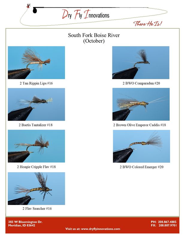 Boise River (South Fork) Pack - October