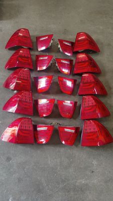 Coppia fanali posteriori LCI originali usati restyling per BMW E91 Touring
