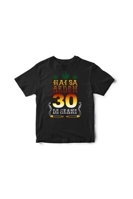 Tricou Negru 30 de grame