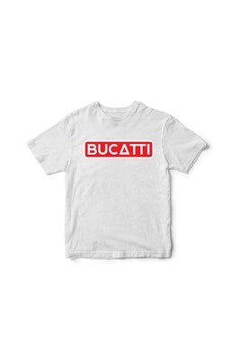 Tricou alb Bucatti
