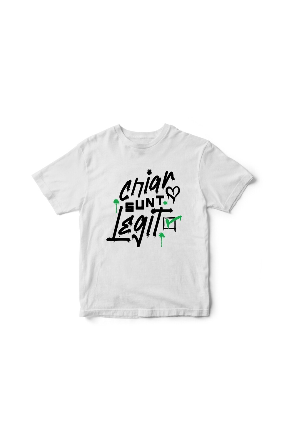 Tricou alb Chiar sunt Legit