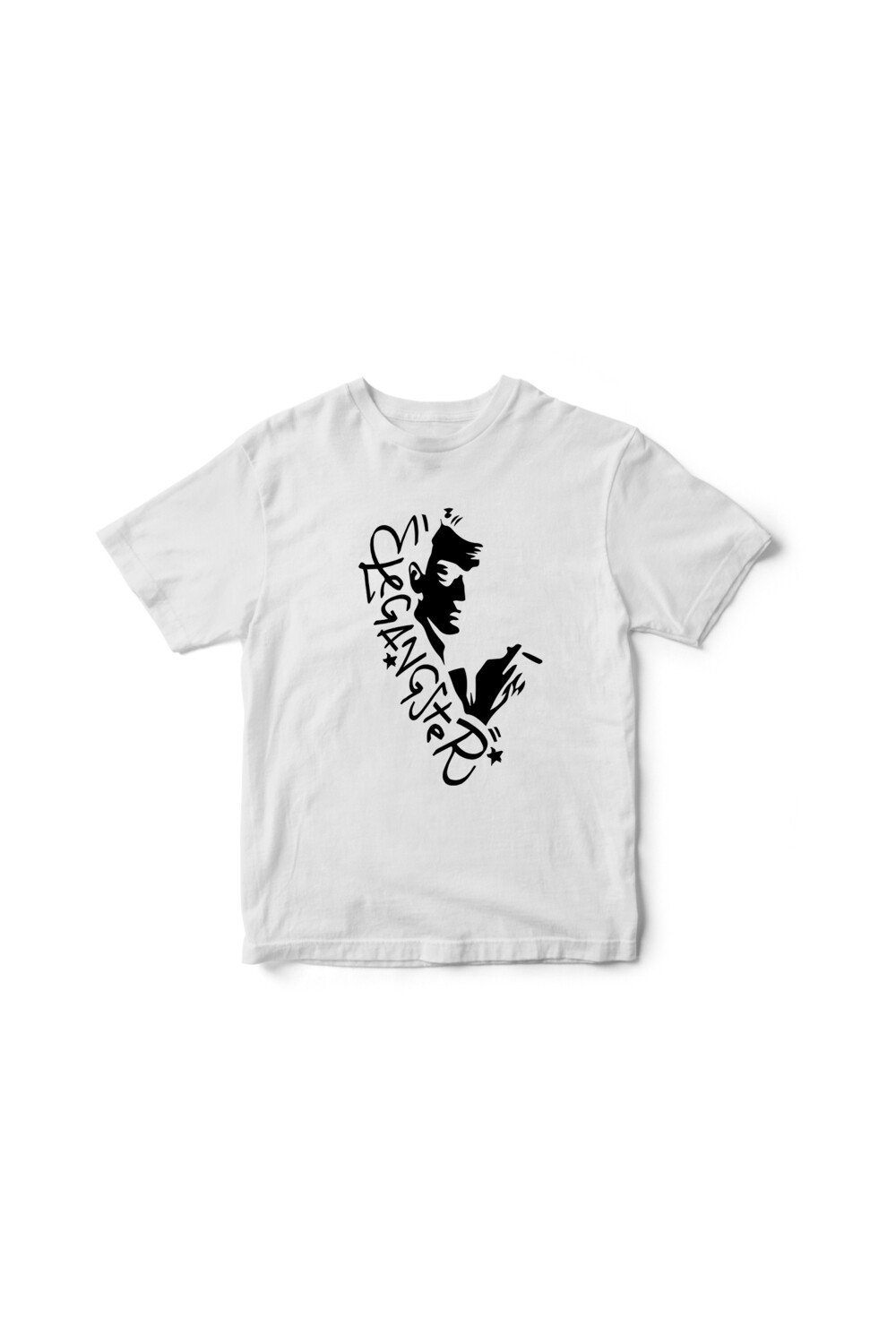 Tricou alb Elegangster