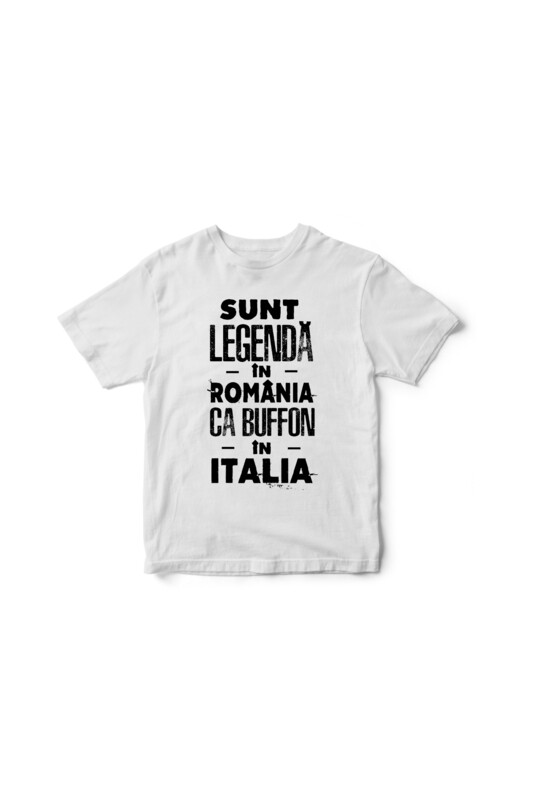 Tricou alb Sunt legenda