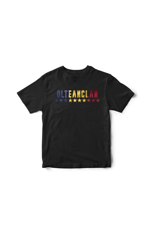 Tricou Negru Olteanclan Romania