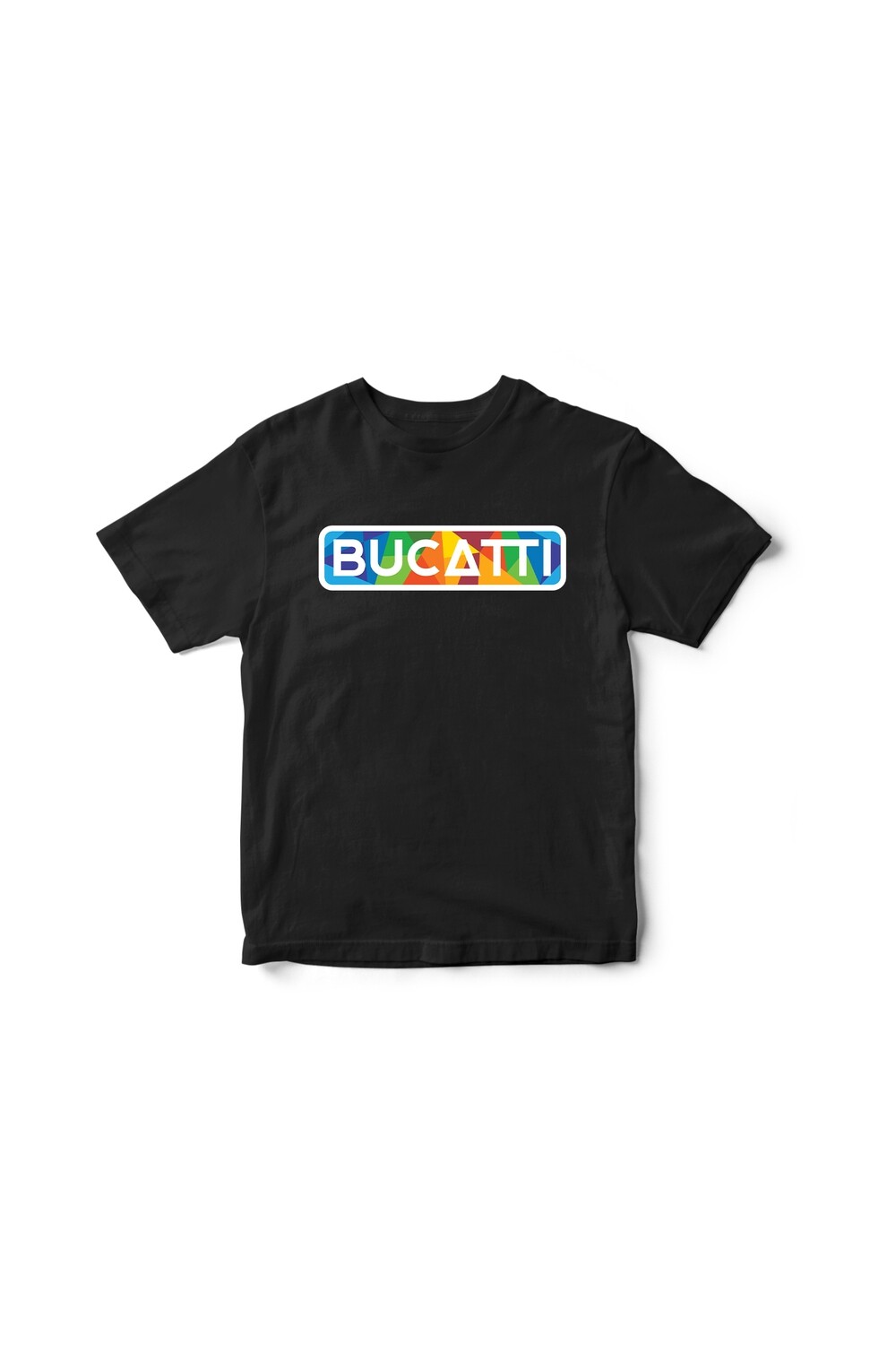 Tricou Negru Bucatti mosaic