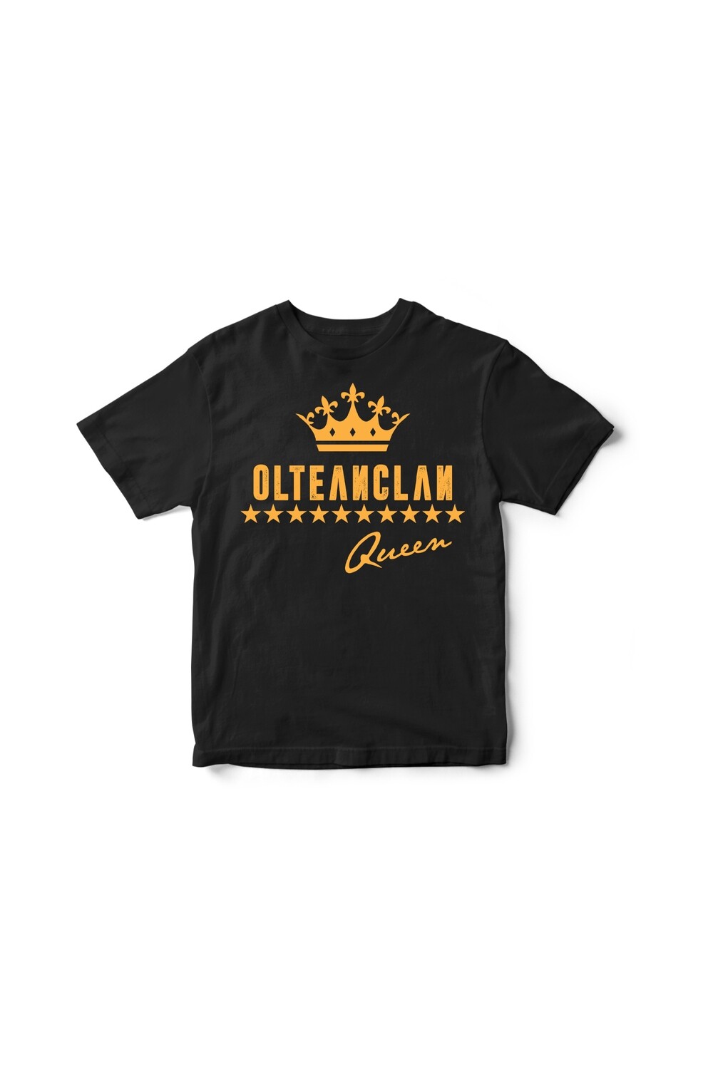 Tricou Negru Olteanclan Queen
