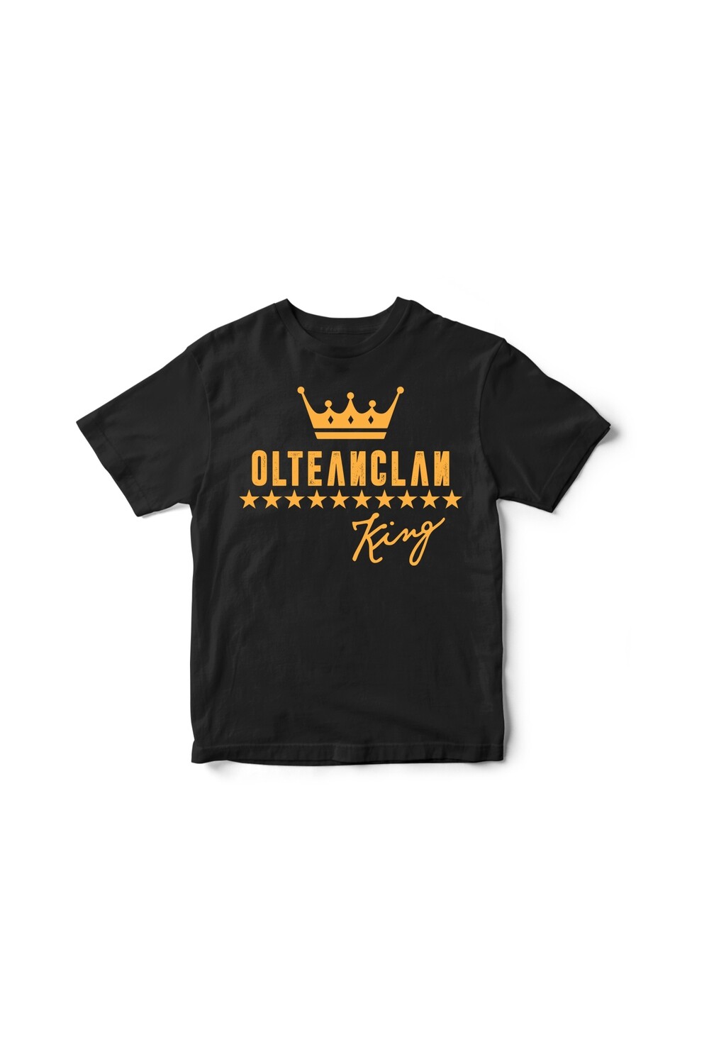 Tricou Negru Olteanclan King