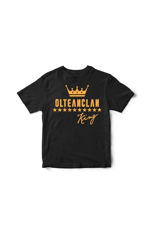 Tricou Negru Olteanclan King