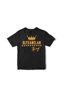 Tricou Negru Olteanclan King