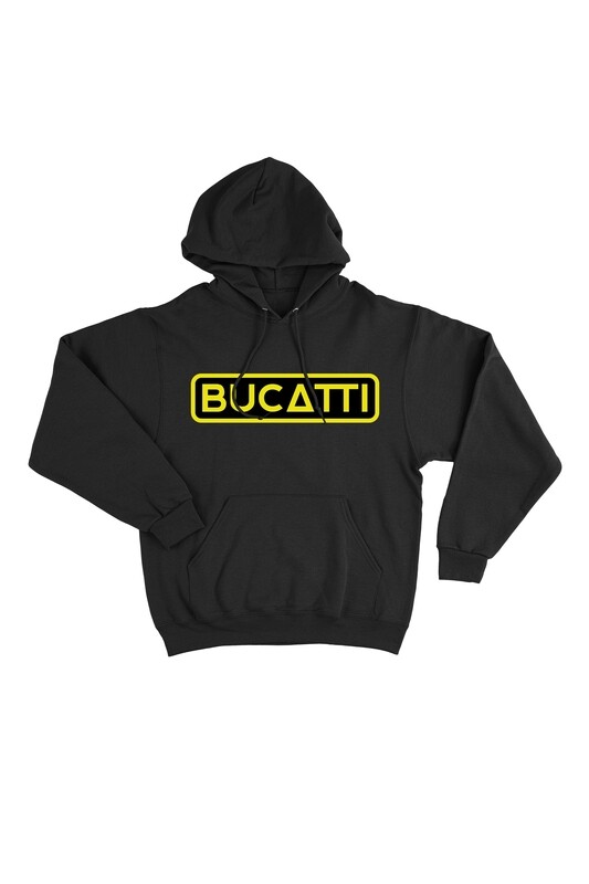 Hanorac Negru Bucatti galben