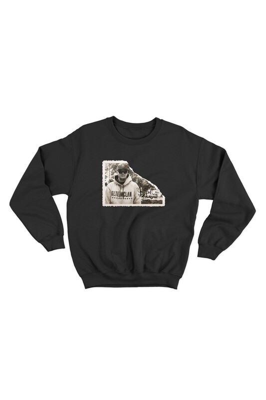 Bluza Negru Cu stima Olteanclan
