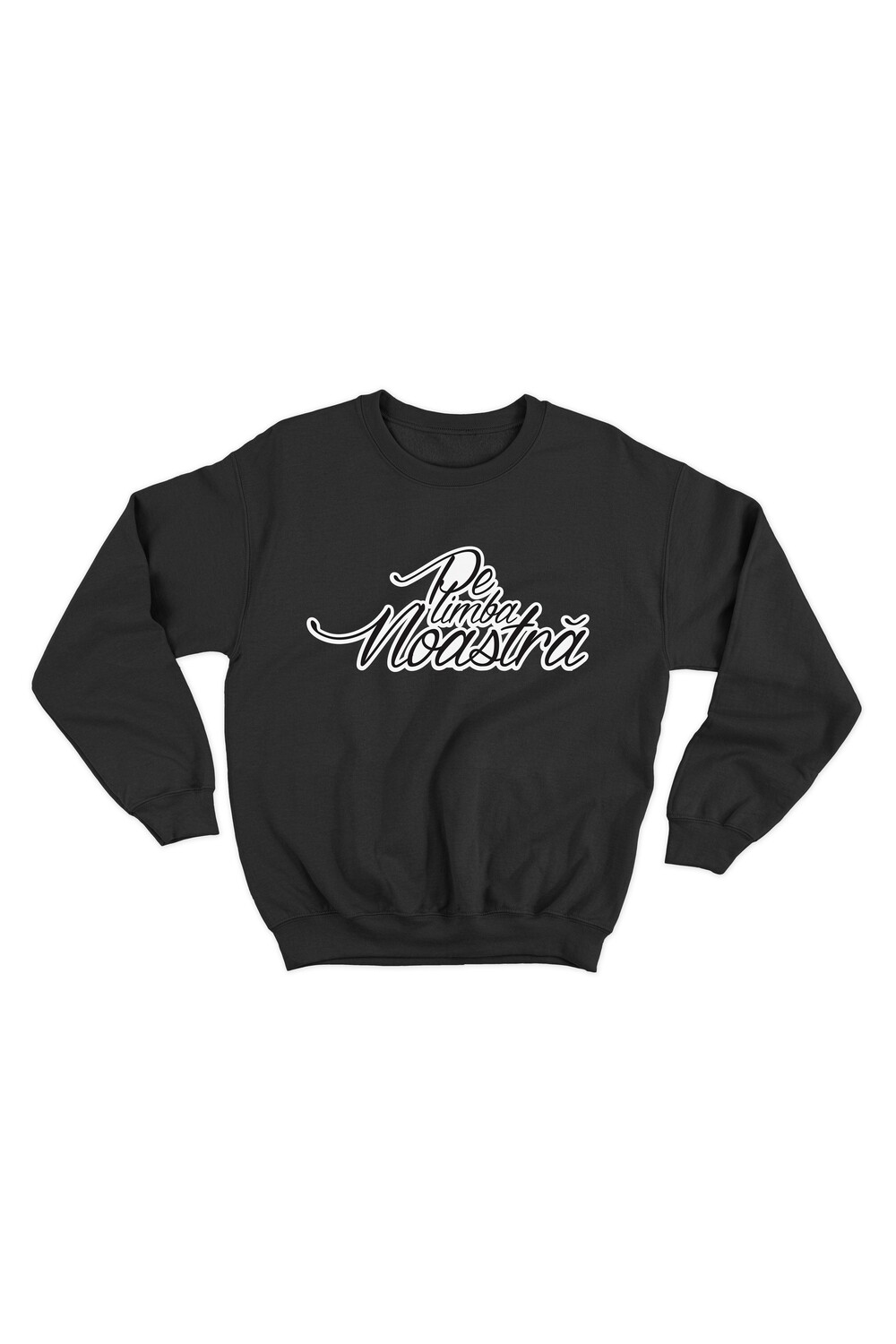 Bluza Negru Pe limba noastra