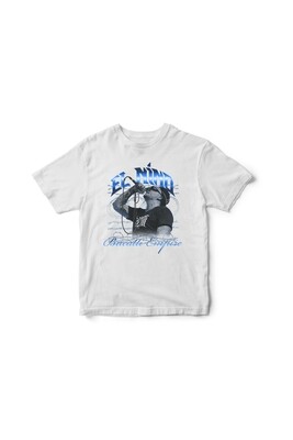 Tricou alb Bucatti Empire albastru