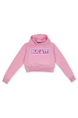 Hanorac crop roz Bucatti roz