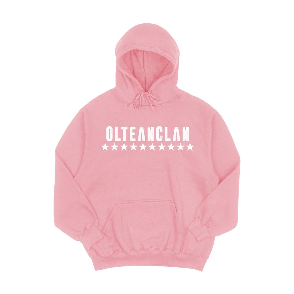 Hanorac oversize roz Olteanclan