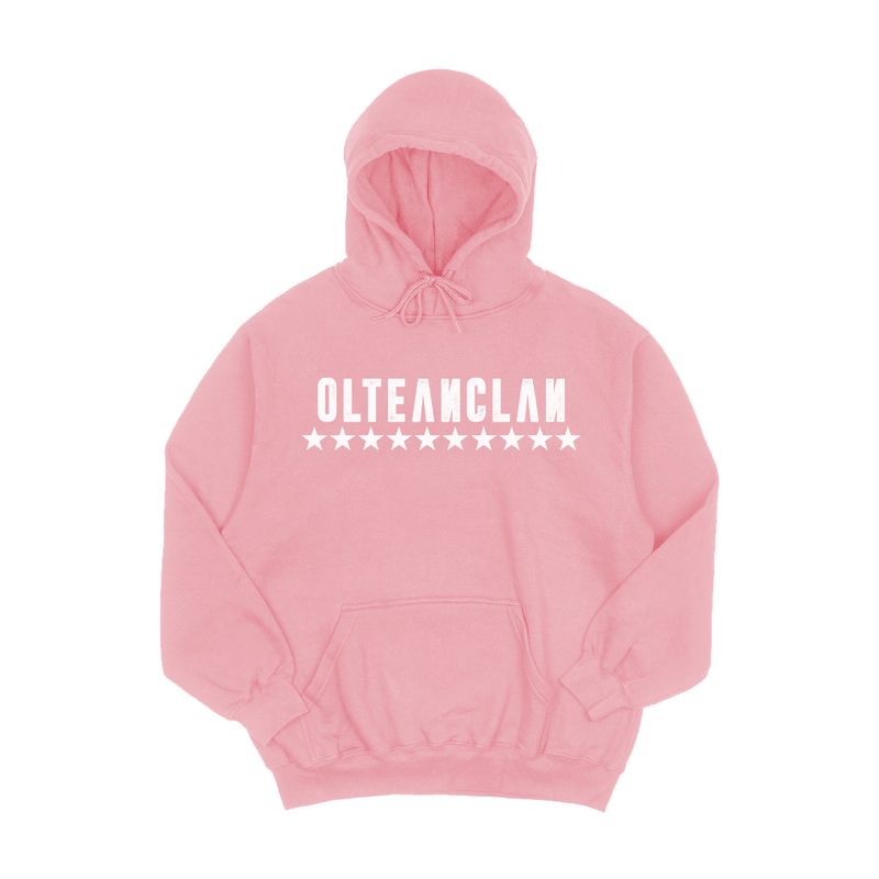 Hanorac oversize roz Olteanclan