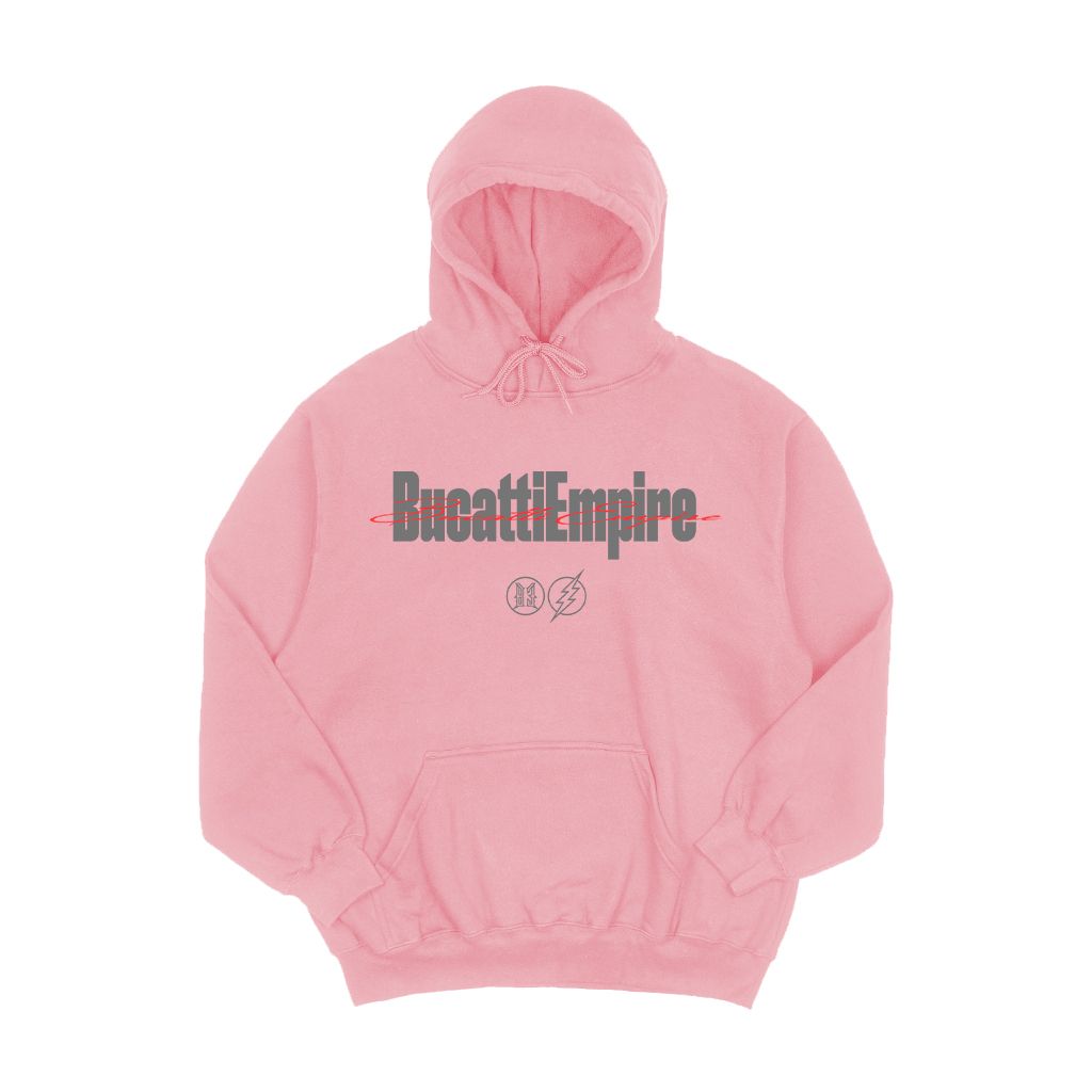 Hanorac oversize roz Bucatti Empire KNS
