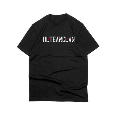 Tricou Oversize Negru OLTEANCLAN WINGS