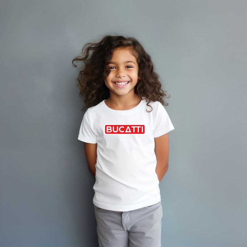 Tricou Copii Alb Bucatti