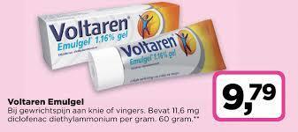 Voltaren zalf. Gebruik deze zalf als je spierpijn hebt. 
