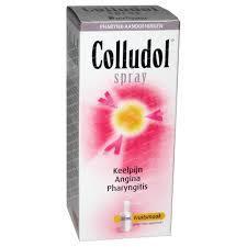 Colludol keelspray. Gebruik deze spray bij keelpijn.