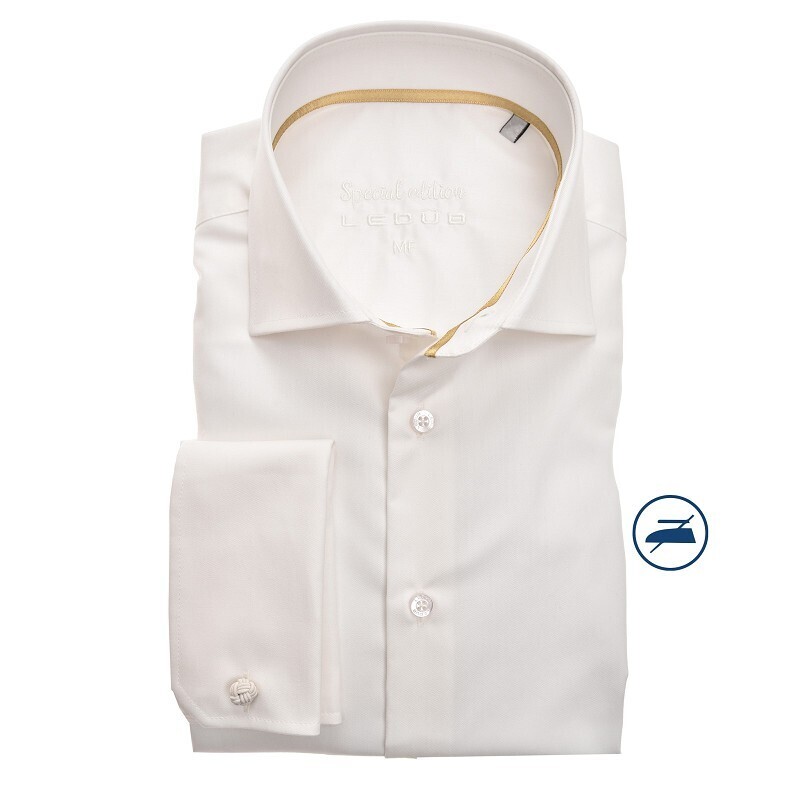 Ledub - Special Edition Nederlof Mode dubbele manchet Ivoor 0690210