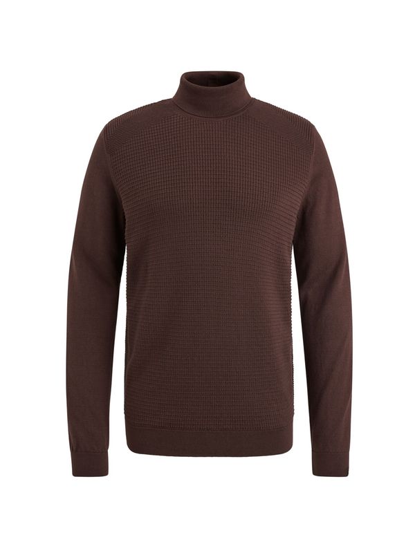 Vanguard Roll neck pima cotton Hot Fudge VKW2409322