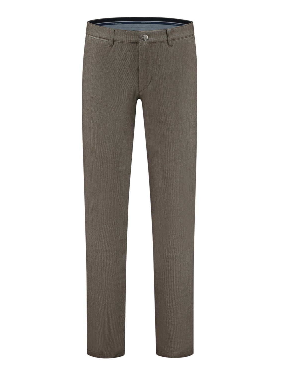 Com4 Trousers Modern Chino Collection Bruin 21202036