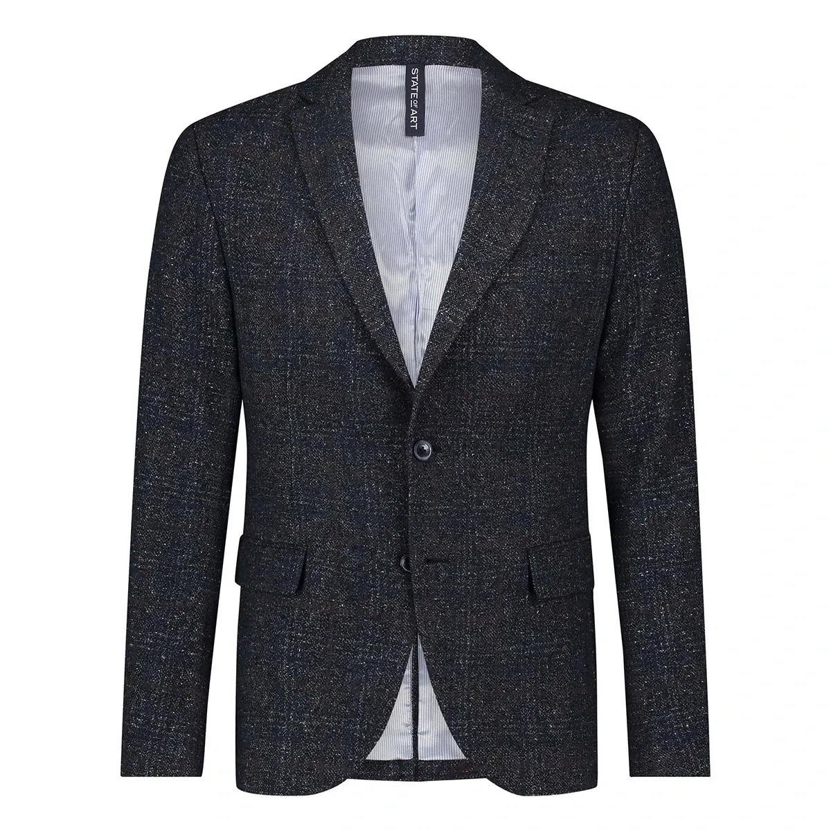 State of Art Blazer Checked donkerblauw:kobalt 71524800