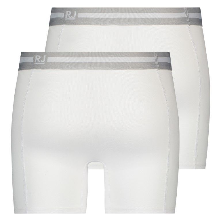 Rj Bodywear Boxershort wit Breda boxershort 2-pack