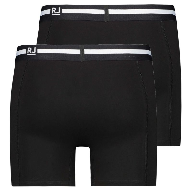 Rj Bodywear Boxershort zwart Breda boxershort 2-pack