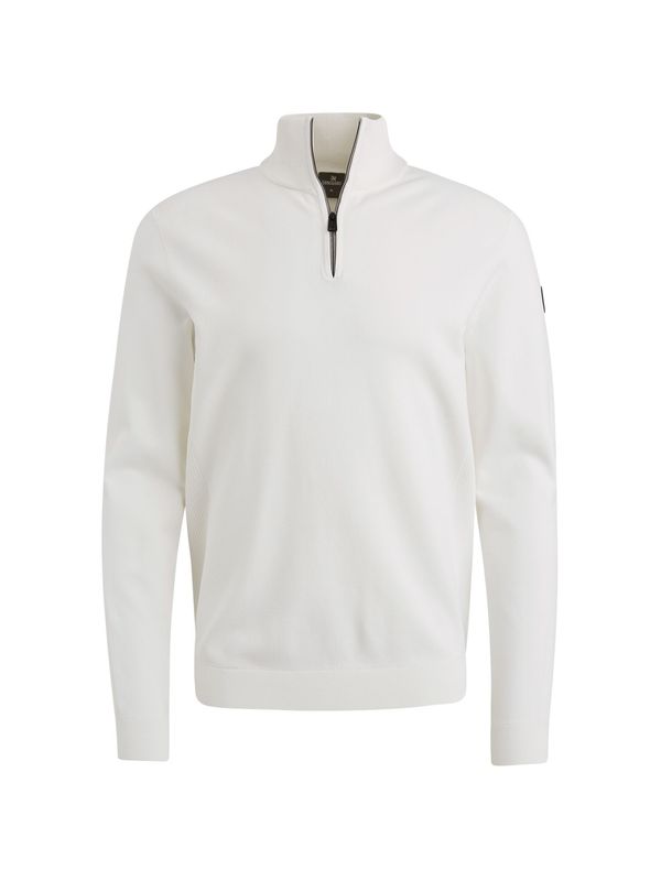 Vanguard Half zip collar viscose blend Cloud Dancer VKW2502310