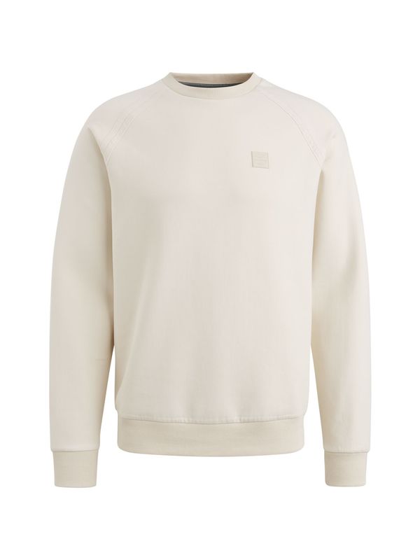 PME Legend Crewneck soft light sweat Bone White PSW2502471