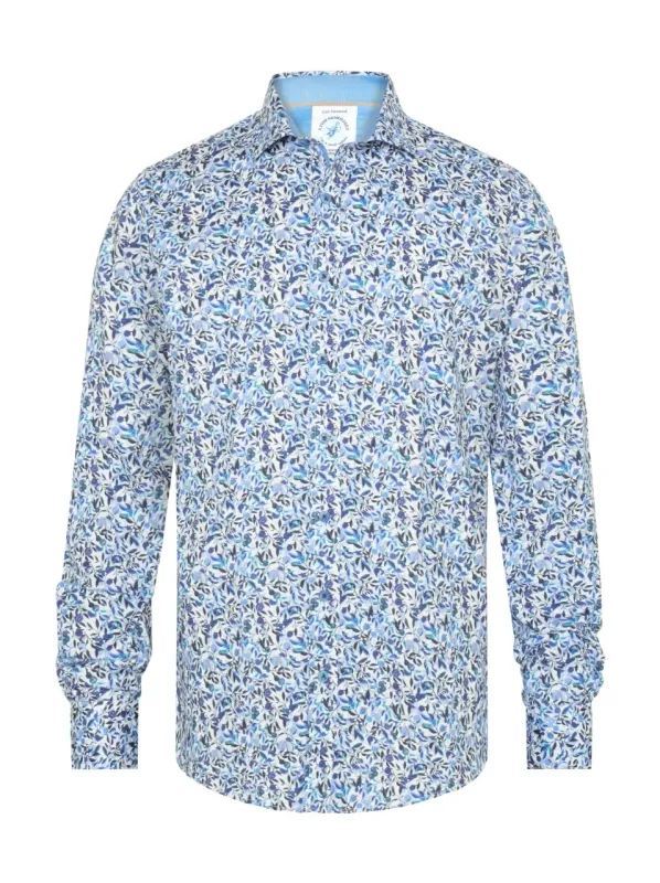 A fish named Fred Shirt citrus Cobalt 31.003