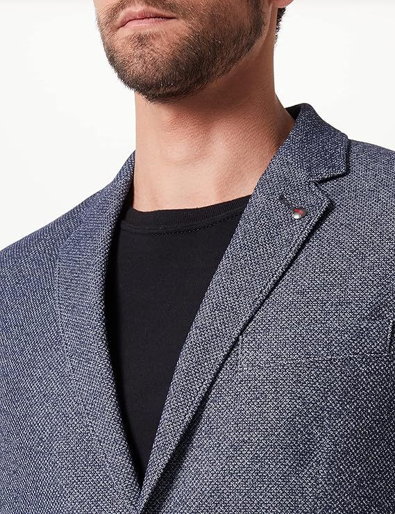 Bugatti Heren Colbert marine blauw 79223 798133