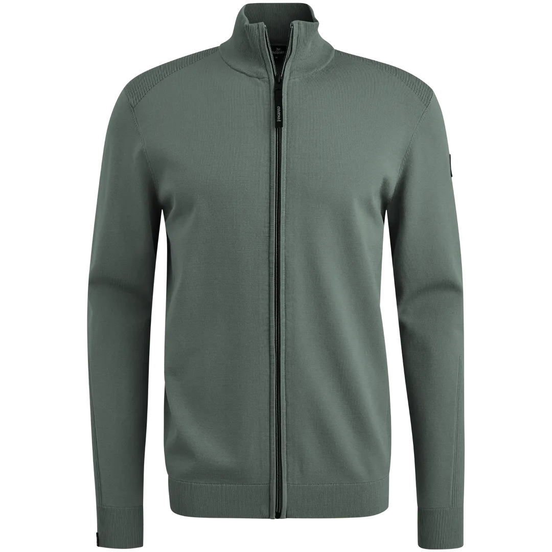 Vanguard Zip jacket viscose blend Dark Forest VKC2502356