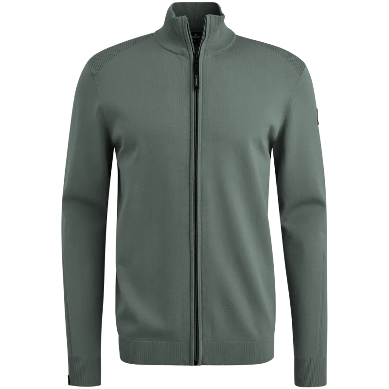 Vanguard Zip jacket viscose blend Dark Forest VKC2502356