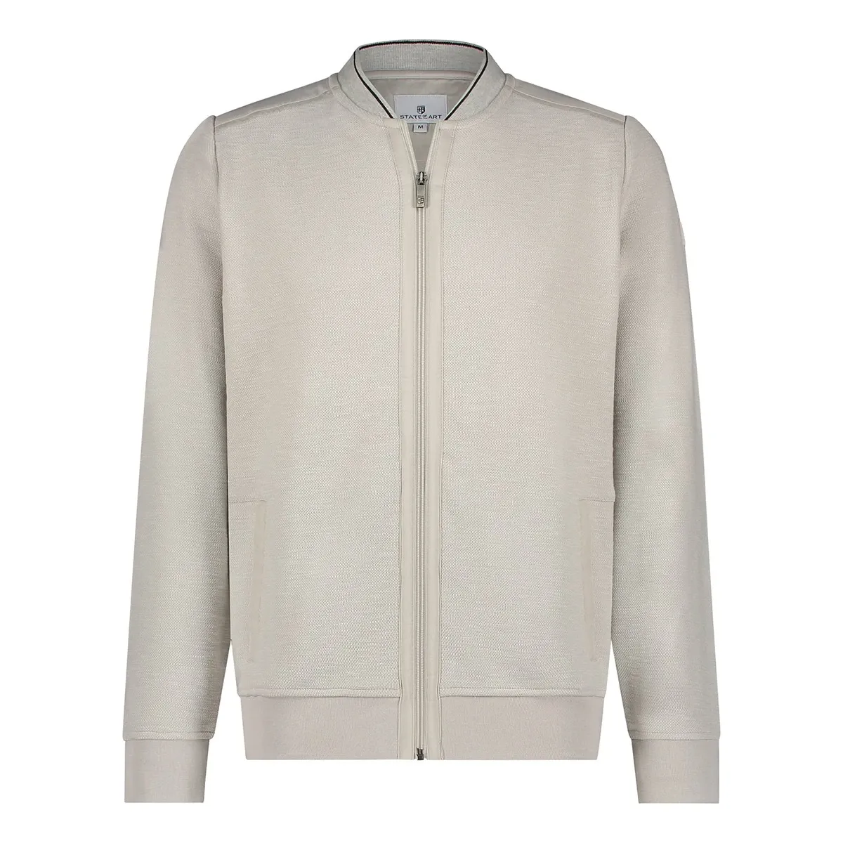State of Art Sweat Cardigan Plain kit:uni 56115503