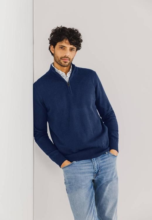 State of Art Pullover Sportzip Pl kobalt:uni 13115004
