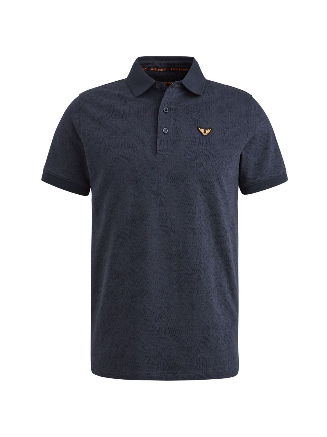 PME Legend Short sleeve polo Jacquard jersey Salute PPSS2503883