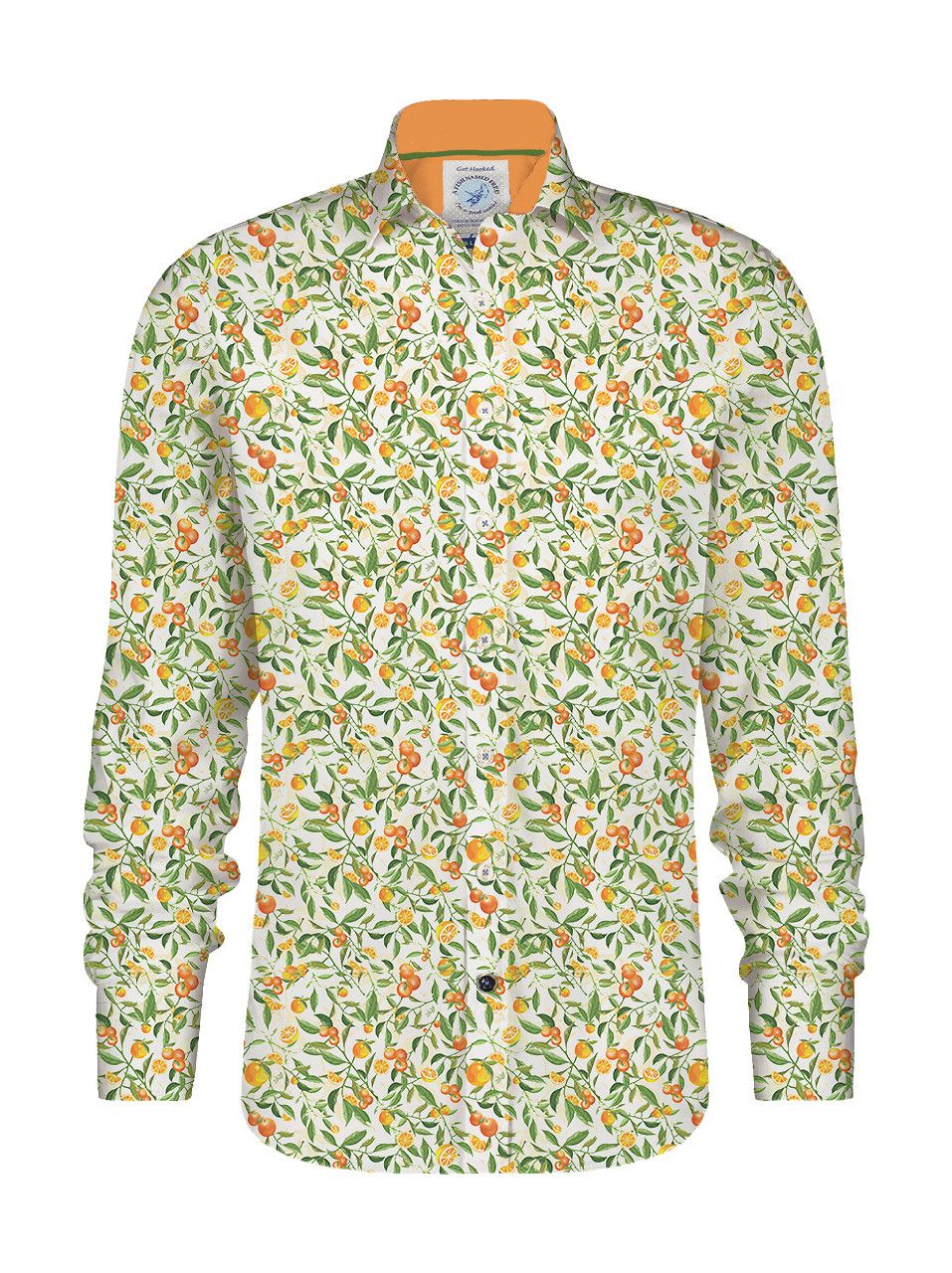 A fish named Fred Shirt citrus Light Green 31.003