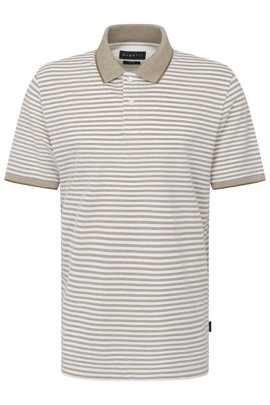 Bugatti HERREN POLO 1/2 ARM taupe 75092C 8150